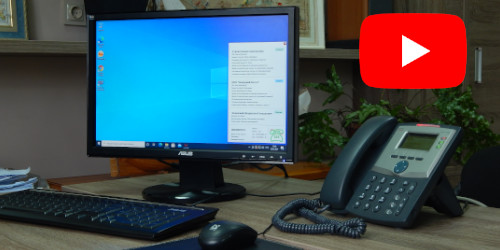 Видео о том, как работает интеграция Asterisk и 1С:Предприятие на дестопе пользователя